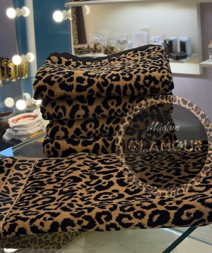 حوله طرح پلنگی برق لامع